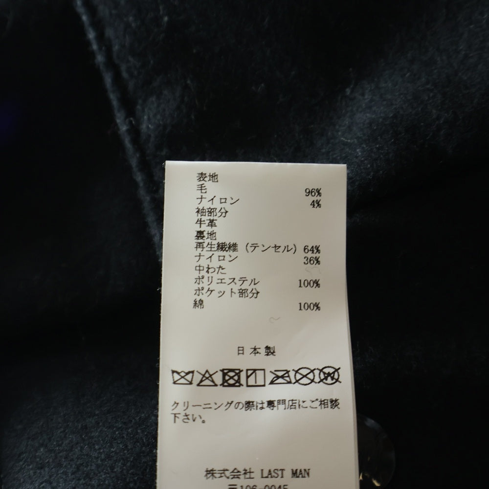 LASTMAN(ラストマン) 25AW CAR CLUB JACKET カークラブジャケット 252LM-JK05 ブラック