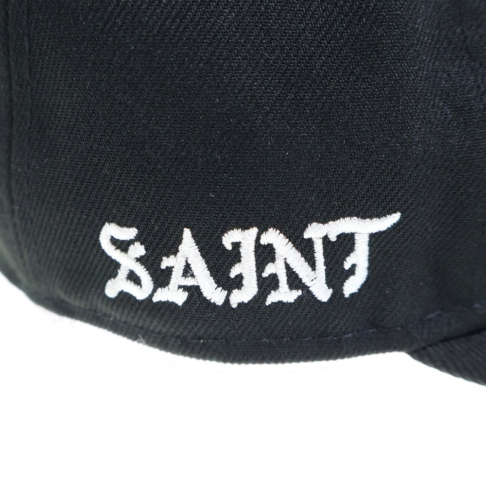 SAINT MICHAEL(セントマイケル) ×NEW ERA 9FIFTY LOGO SNAPBACK CAP ニューエラ ロゴスナップバックキャップ ブラック
