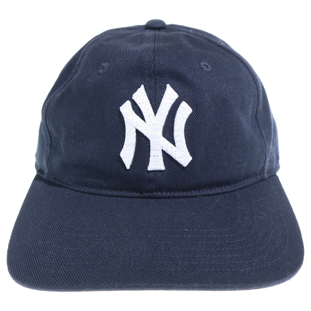 KITH(キス) ×Brooklyn Museum 47 New York Yankees Franchise LS Cap NYロゴフランチャイズ LS キャップ ネイビー