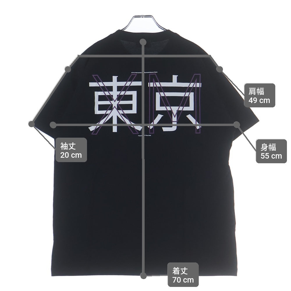 KITH(キス) ×BMW 東京 ロゴプリント半袖Tシャツ カットソー ブラック