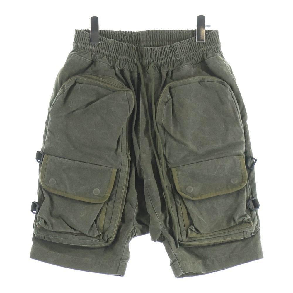 READY MADE(レディメイド) TACTICAL SHORTS タクティカルカーゴショーツ ハーフパンツ カーキ RE-CO-KH-00-00-99