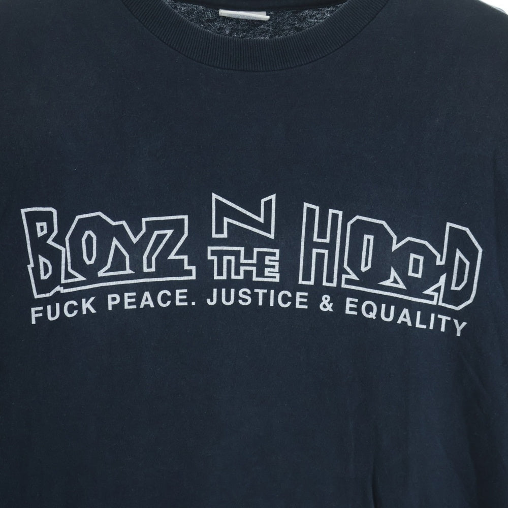 SUPREME(シュプリーム) 03SS Boyz N The Hood Tee ボーイズンザフッド プリント半袖Tシャツ カットソー ネイビー