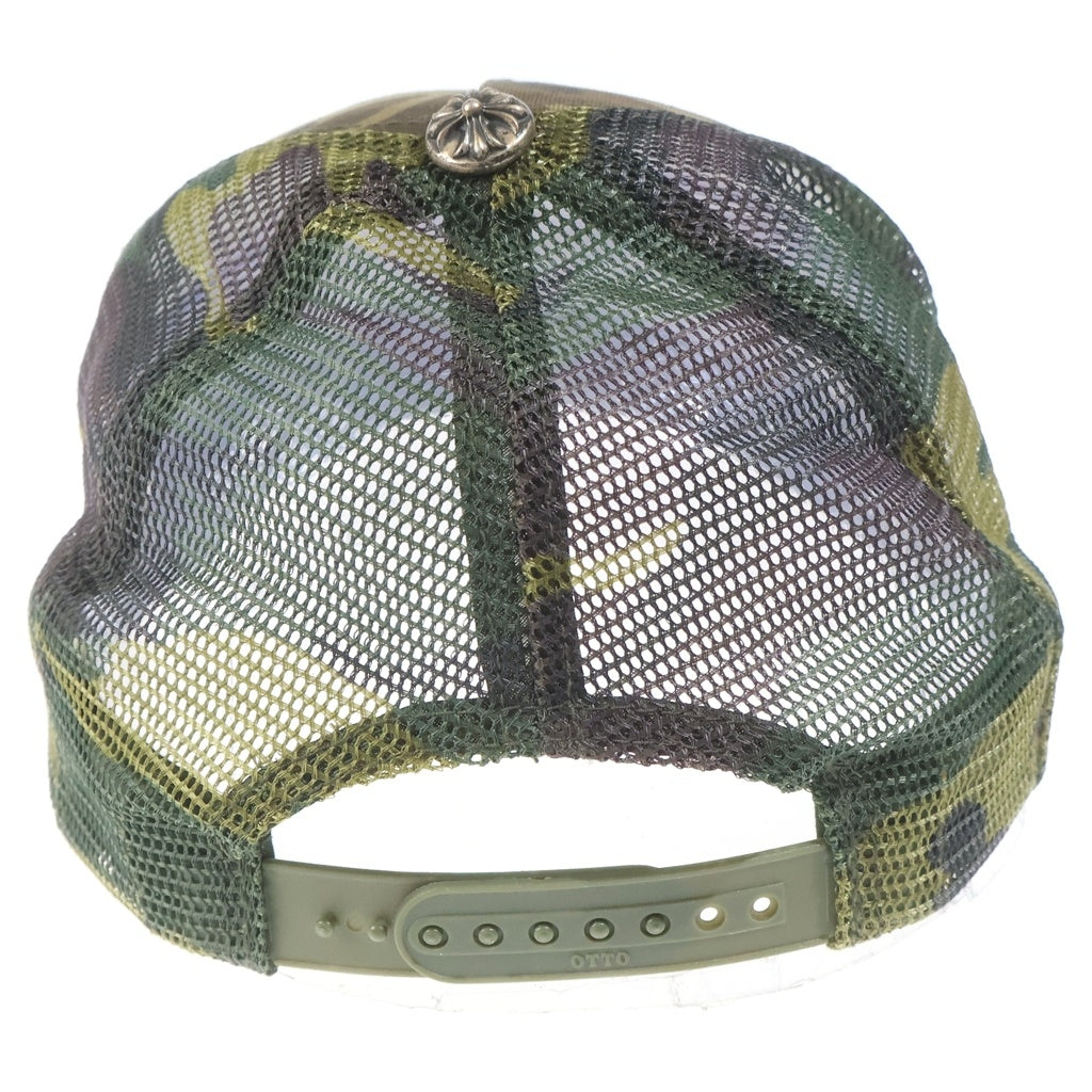 CHROME HEARTS(クロムハーツ) OLD TRUCKER CAP オールド クロスボール メッシュキャップ カモフラ
