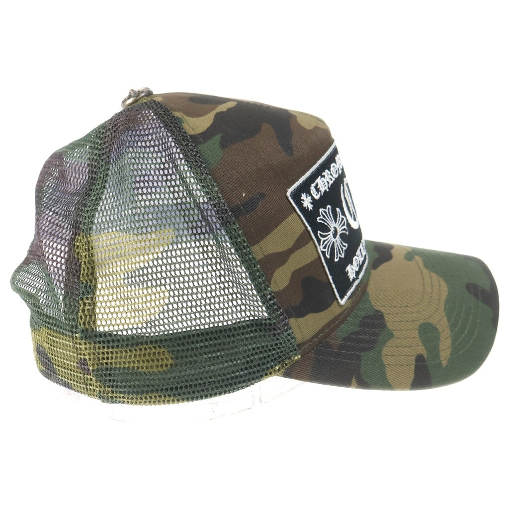 CHROME HEARTS(クロムハーツ) OLD TRUCKER CAP オールド クロスボール メッシュキャップ カモフラ