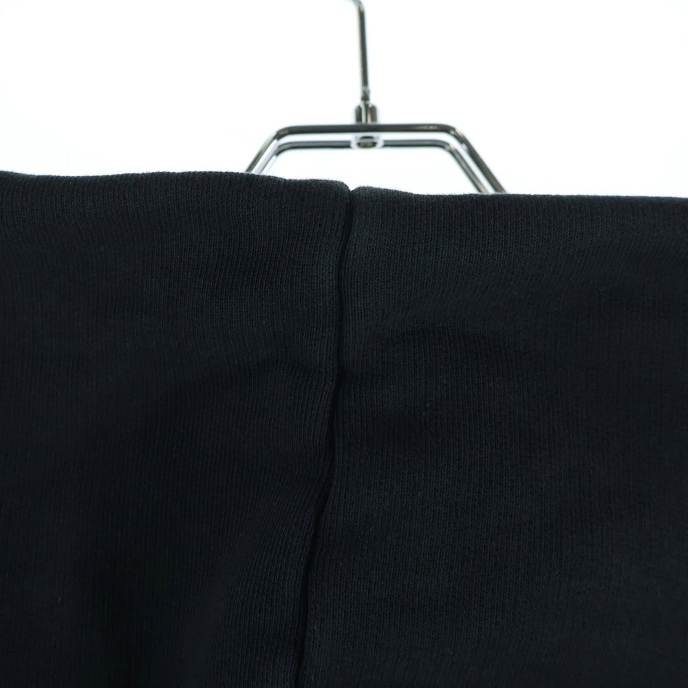 ALEXANDER WANG(アレキサンダーワン) Cropped Zip-up Hoodie クロップドジップアップフーディーパーカー 4CC1242077 ブラック レディース