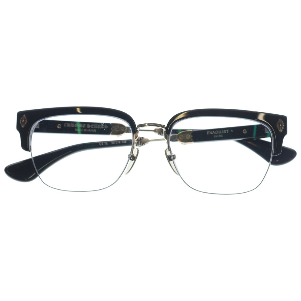 CHROME HEARTS(クロムハーツ) EVAGILIST エヴァジリスト CHプラス サングラス シルバー/ブラック