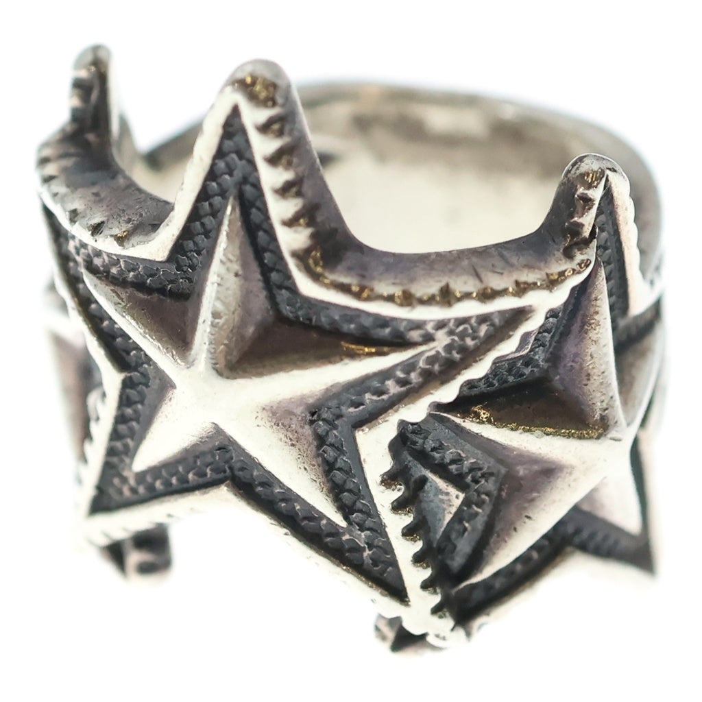 CODY SANDERSON(コディーサンダーソン) Interlocking 3 Star Ring インターロッキング3スターリング シルバー レディース