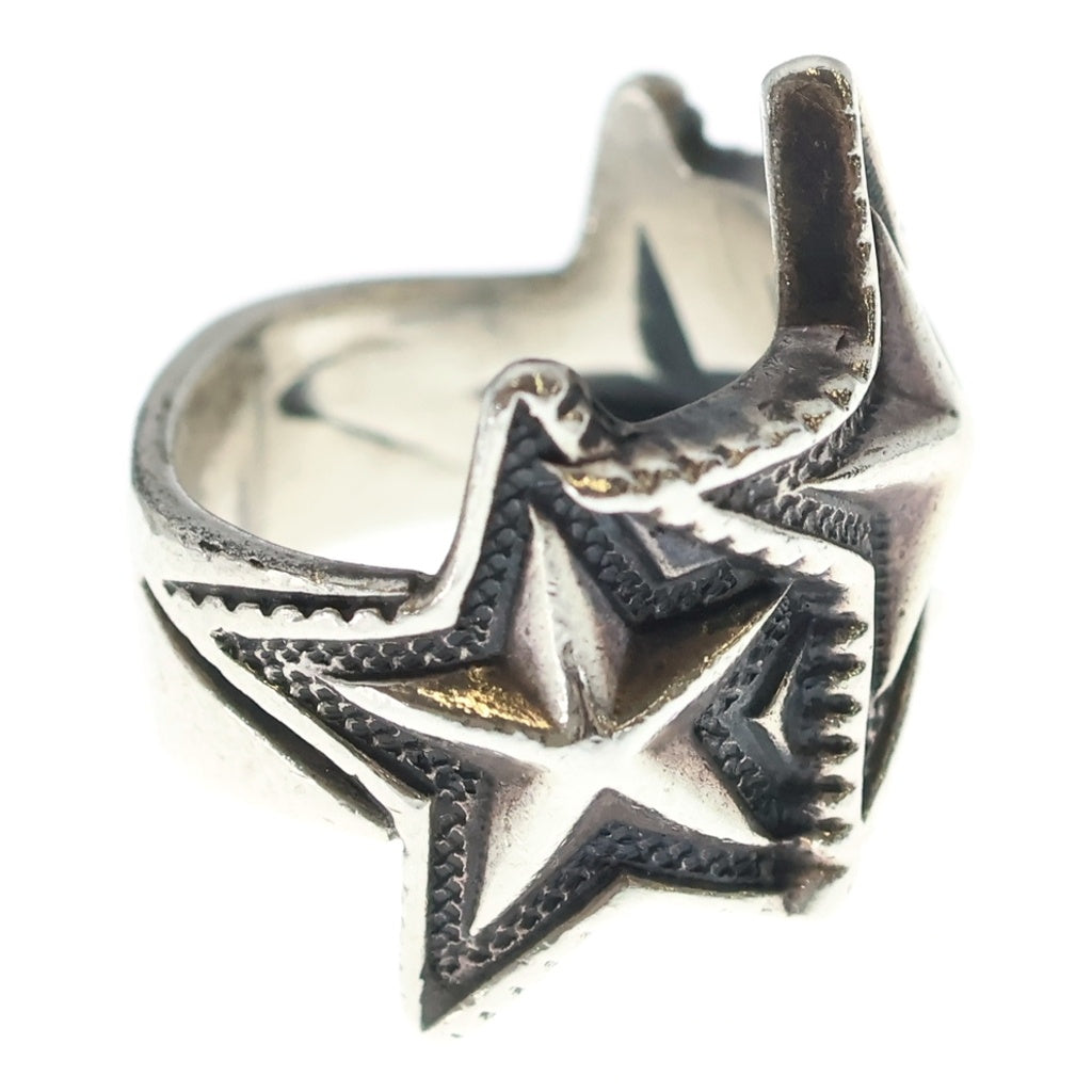 CODY SANDERSON(コディーサンダーソン) Interlocking 3 Star Ring インターロッキング3スターリング シルバー レディース