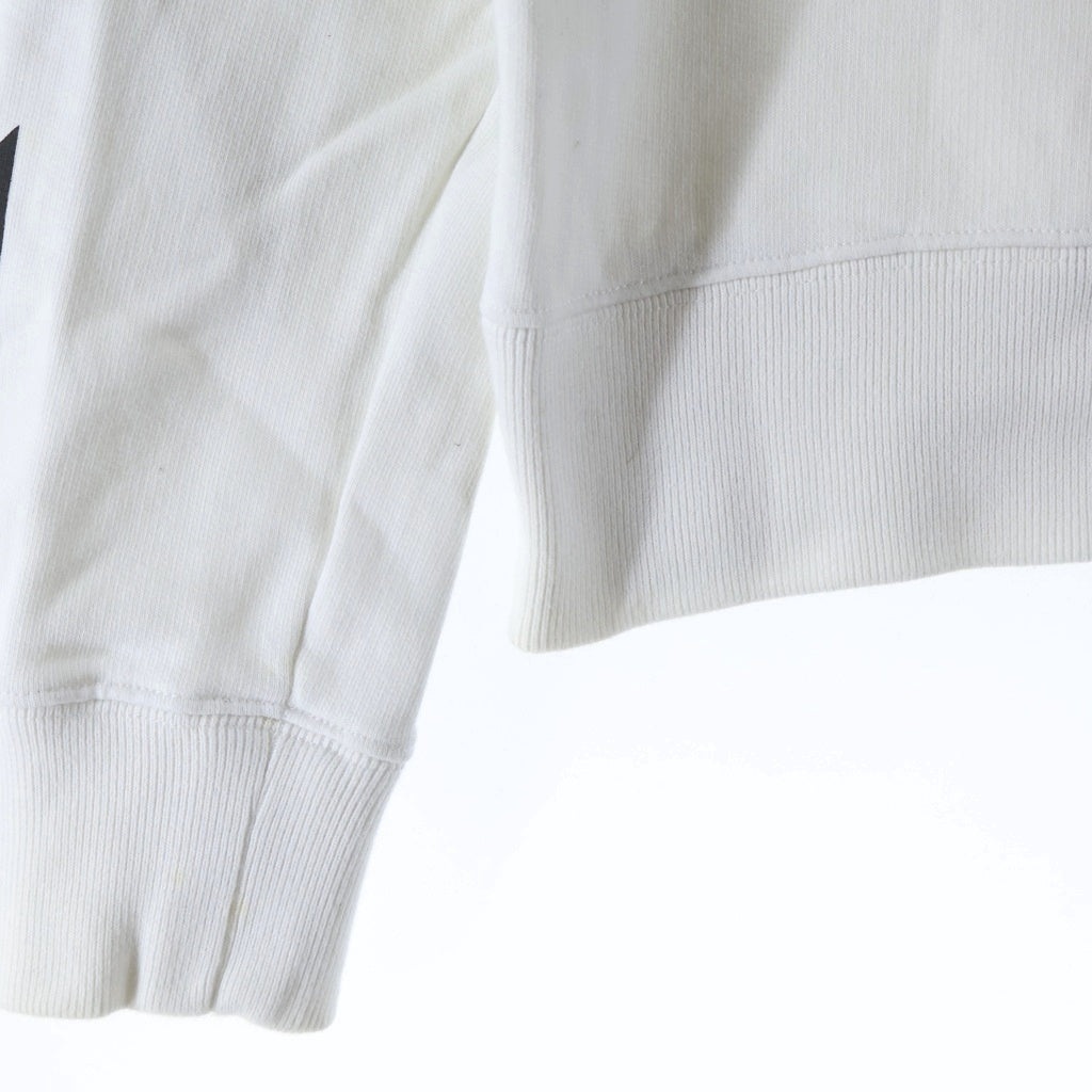 OFF-WHITE(オフホワイト) Arrows Sweater フロントロゴ バックアロープリント クルーネックトレーナー スウェットシャツ OMBA025F20FLE006 ホワイト