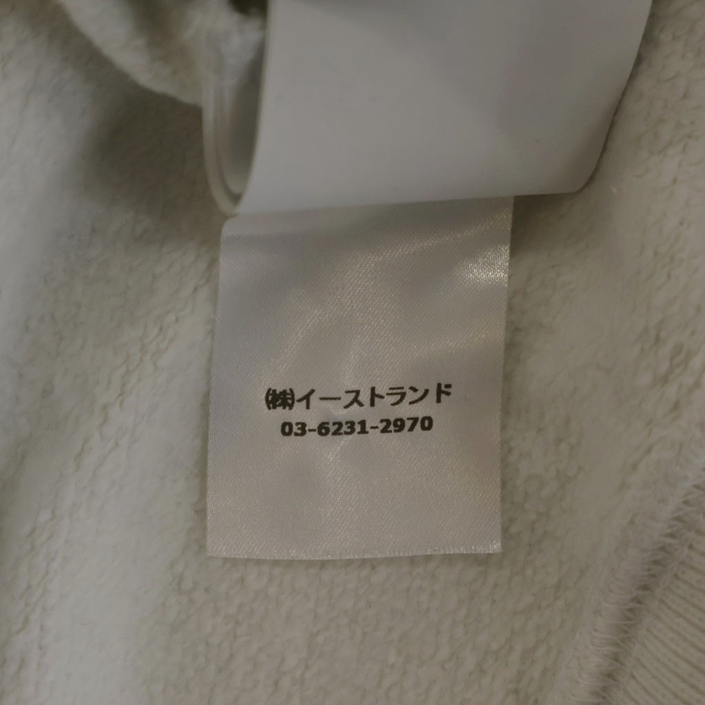 OFF-WHITE(オフホワイト) Arrows Sweater フロントロゴ バックアロープリント クルーネックトレーナー スウェットシャツ OMBA025F20FLE006 ホワイト