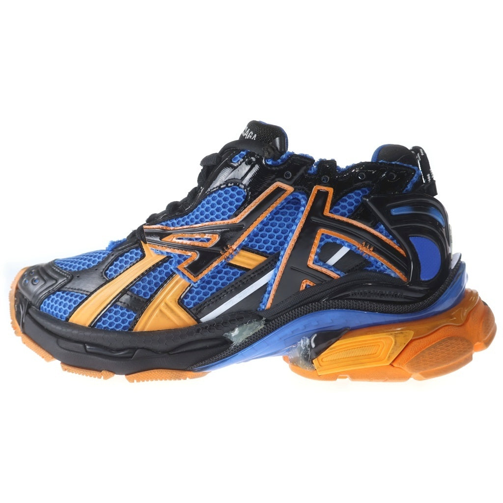 BALENCIAGA(バレンシアガ) RUNNER ランナー ローカットスニーカー 677403 ブルー/オレンジ/ブラック