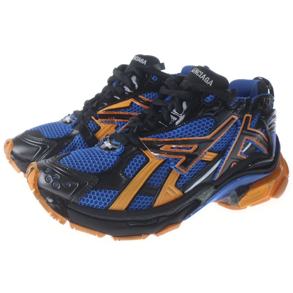 BALENCIAGA(バレンシアガ) RUNNER ランナー ローカットスニーカー 677403 ブルー/オレンジ/ブラック