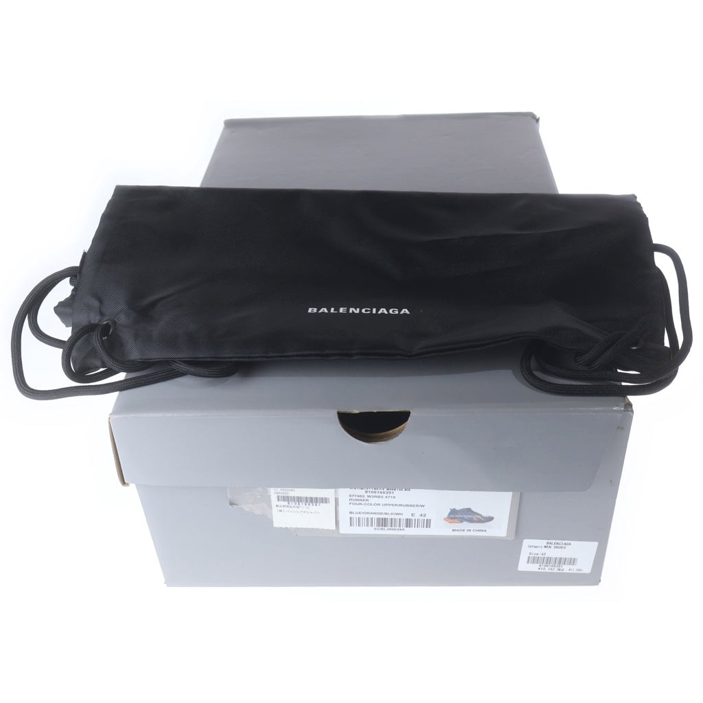 BALENCIAGA(バレンシアガ) RUNNER ランナー ローカットスニーカー 677403 ブルー/オレンジ/ブラック