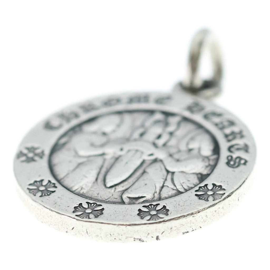 CHROME HEARTS(クロムハーツ) CHRM ANGL MDL V2 エンジェルメダルチャーム ペンダントトップ シルバーBCA229