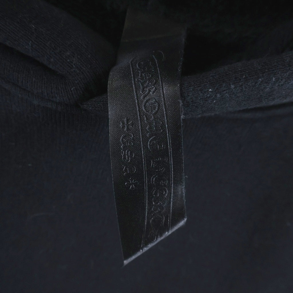 CHROME HEARTS(クロムハーツ) 7-11 HD PLVR SWTSHRT セメタリークロスパッチ バックCHロゴプルオーバーフーディパーカー ブラック