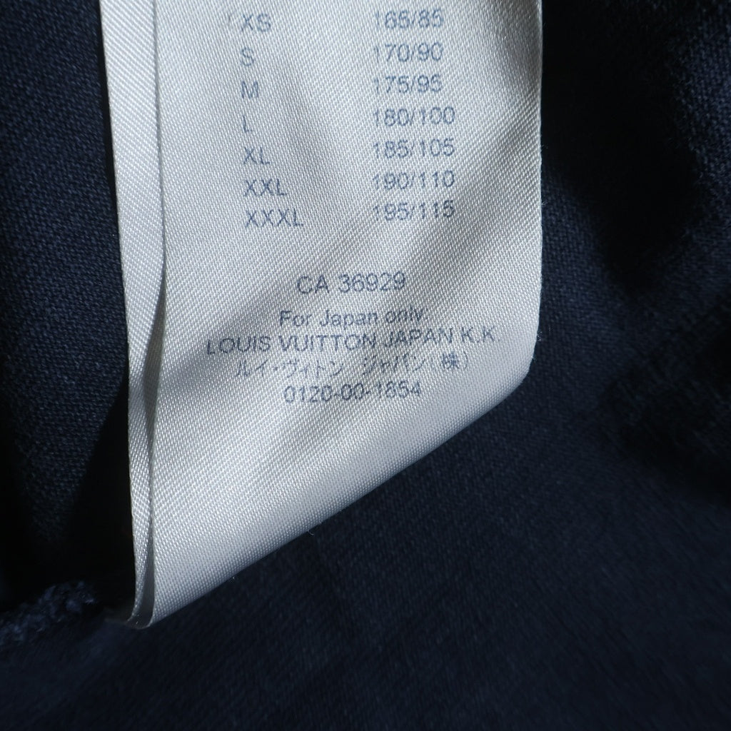 LOUIS VUITTON(ルイヴィトン) 21SS インサイドアウトクルーネック長袖Tシャツ ロンT RM211Q JYN HIY46W ネイビー
