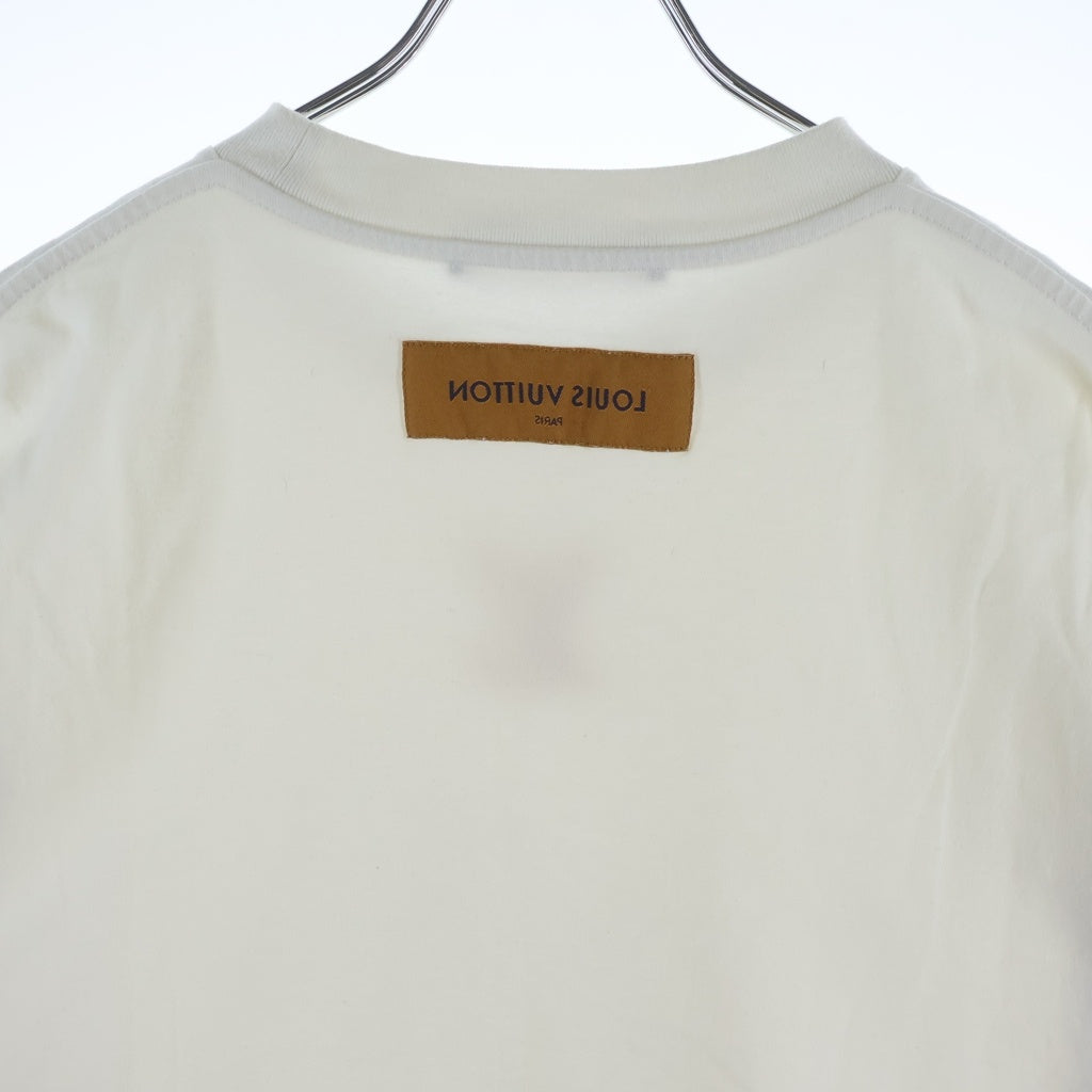 LOUIS VUITTON(ルイヴィトン) 25SS LVロゴエンボスド半袖Tシャツ カットソー RM251Q DT3 HNY55W ホワイト