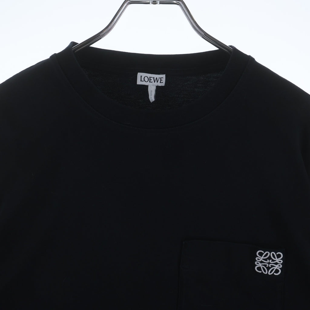 LOEWE(ロエベ) アナグラムロゴポケット長袖Tシャツ H526Y24J04 ブラック