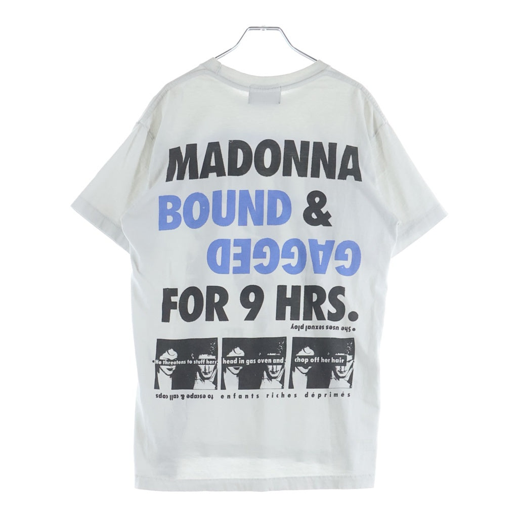 ENFANTS RICHES DEPRIMES(アンファンリッシュデプリメ) 24SS BONDS OF MATRIMONY T-SHIRT ボンド・オブ・マトリモニー プリント半袖Tシャツ ホワイト