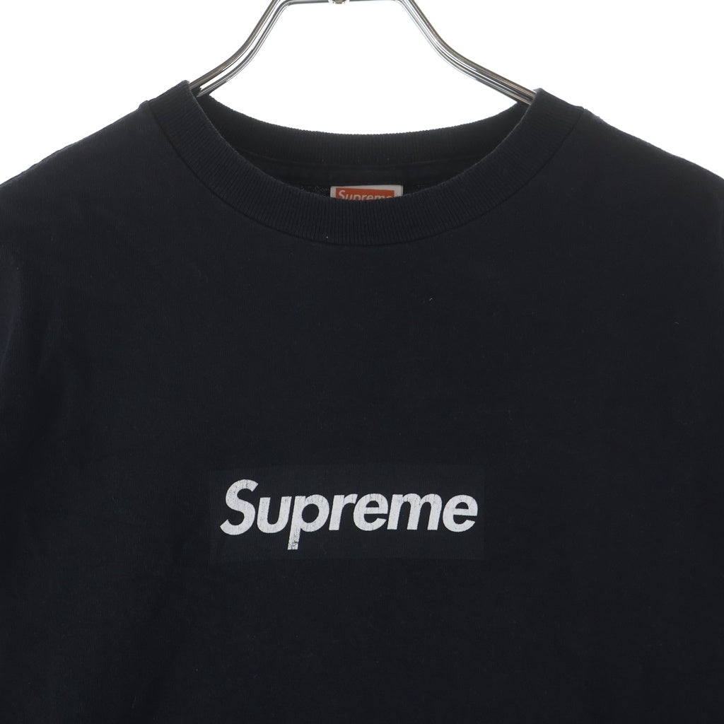 SUPREME(シュプリーム) 07SS Box Logo Tee ボックスロゴプリント半袖Tシャツ カットソー ブラック/ブラック