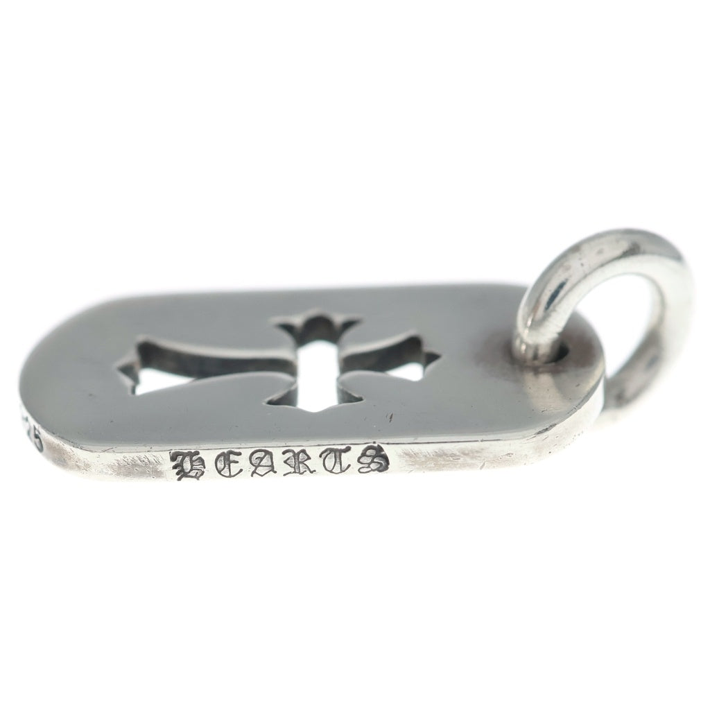 CHROME HEARTS(クロムハーツ) D TAG SML CO CRS カットアウトクロスドッグタグ スモール ペンダントトップ シルバー BCA242