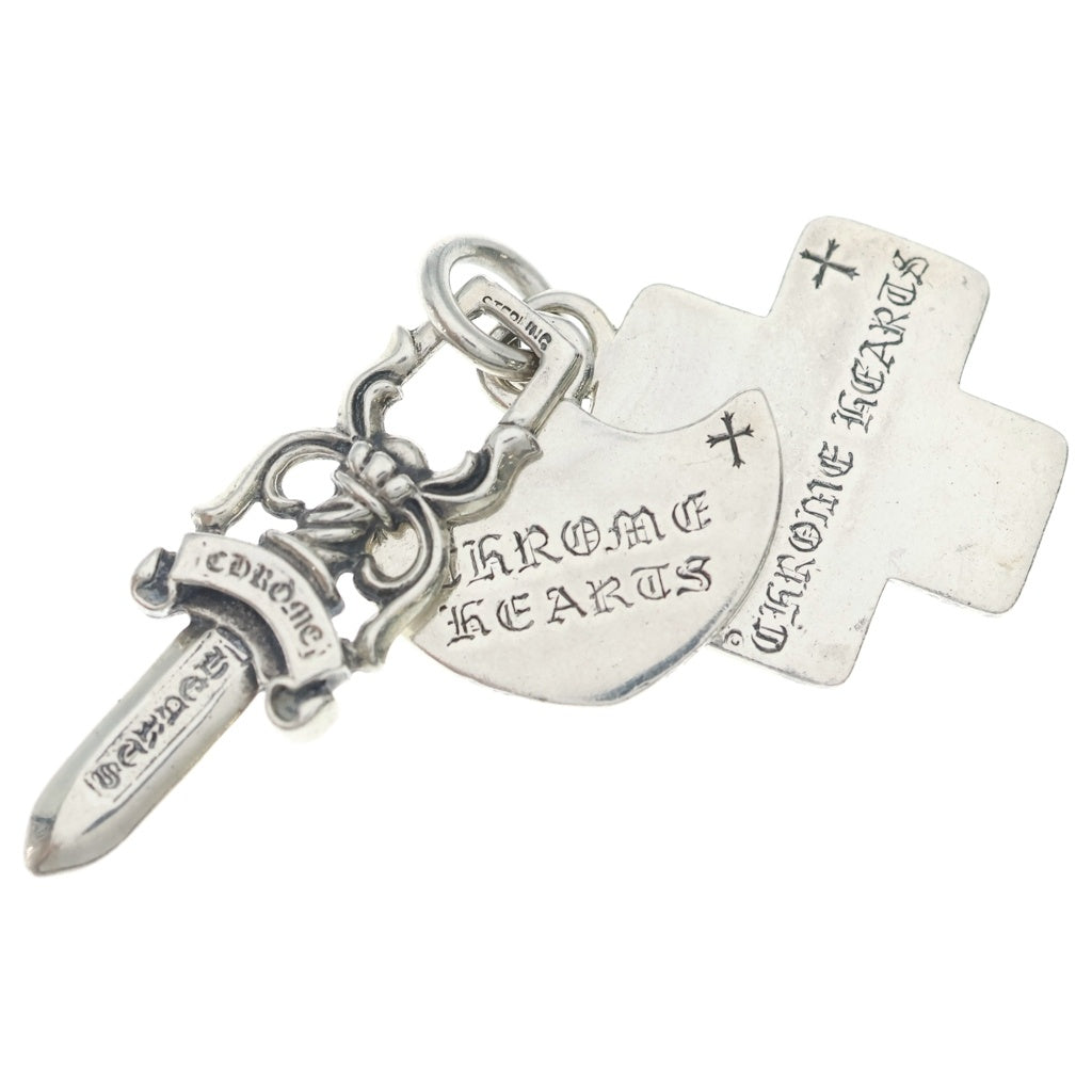 CHROME HEARTS(クロムハーツ) OLD 3TRINKETS 3トリンケッツ ペンダントトップ シルバー BCA202