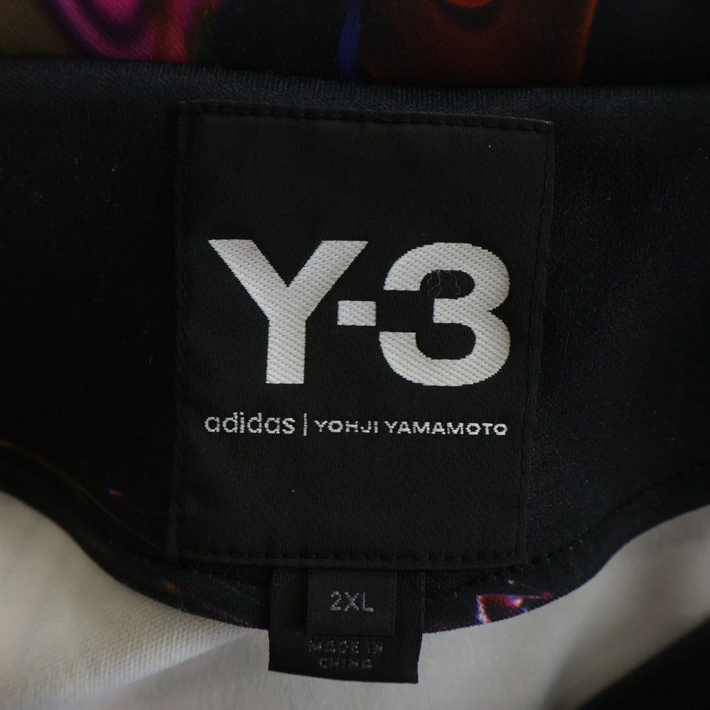 Y-3(ワイスリー) グラフィックプリントトラックジャケット FJ0391 ブラック