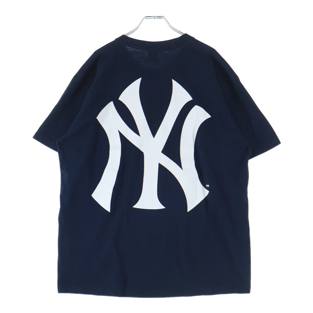 SUPREME(シュプリーム) 15SS New York Yankees Box Logo Tee ニューヨークヤンキース ボックスロゴ 半袖Tシャツ カットソー ネイビ