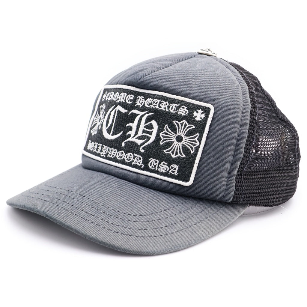 CHROME HEARTS(クロムハーツ) TRUCKER CAP CHパッチ メッシュ トラッカーキャップ 帽子 ブラック