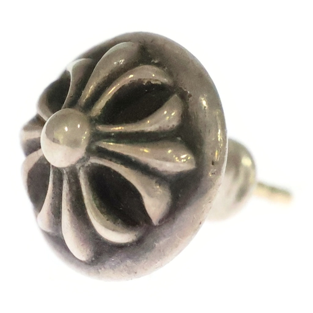 CHROME HEARTS(クロムハーツ) STUD CRSBLL クロスボールスタッドピアス シルバー BCA110