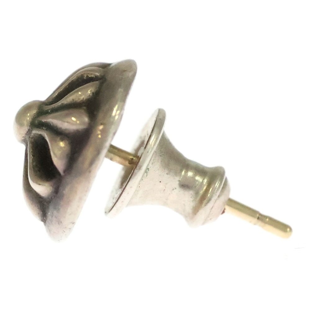CHROME HEARTS(クロムハーツ) STUD CRSBLL クロスボールスタッドピアス シルバー BCA110