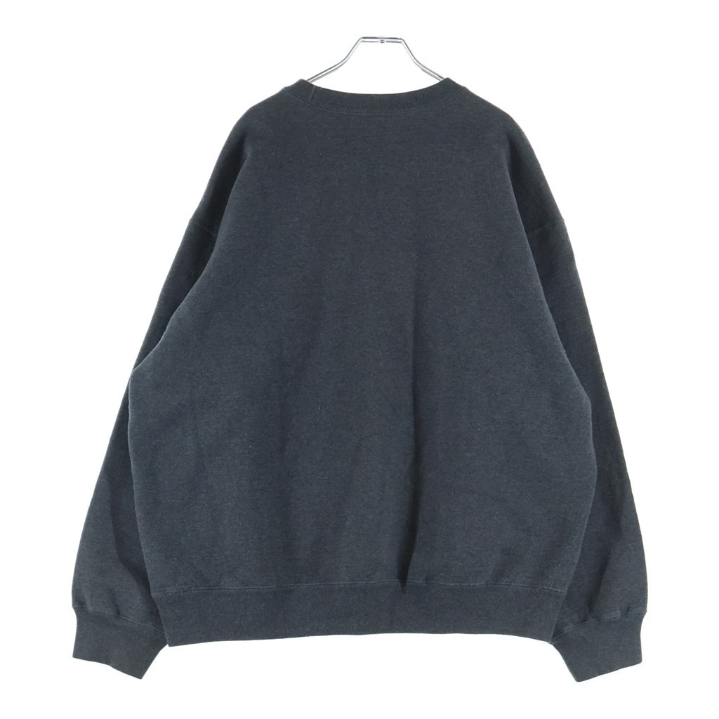 SUPREME(シュプリーム) 23AW Small Box Crewneck Charcoal スモールボックスロゴクルーネックスウェットトレーナー チャコールグレー