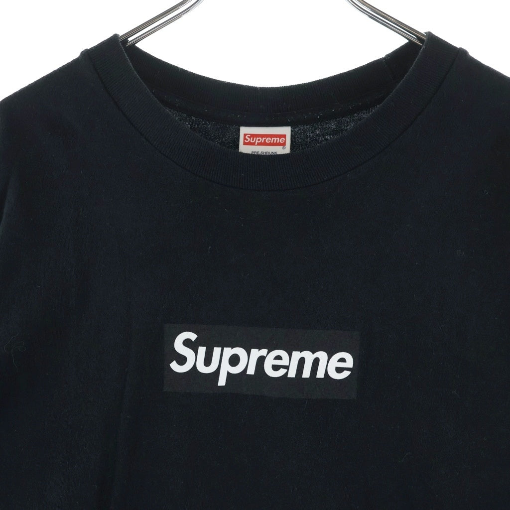 SUPREME(シュプリーム) 20AW Box Logo L/S Tee ボックスロゴプリント クルーネック長袖Tシャツ カットソー ブラック