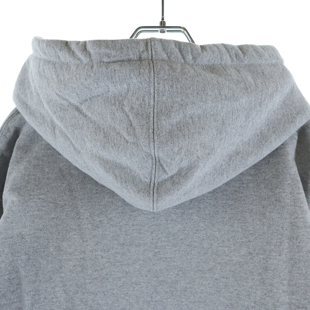 SUPREME(シュプリーム) 22SS×Burberry Box Logo Hooded Sweatshirt バーバリー ボックスロゴフーデッドスウェットプルオーバーパーカー グレー