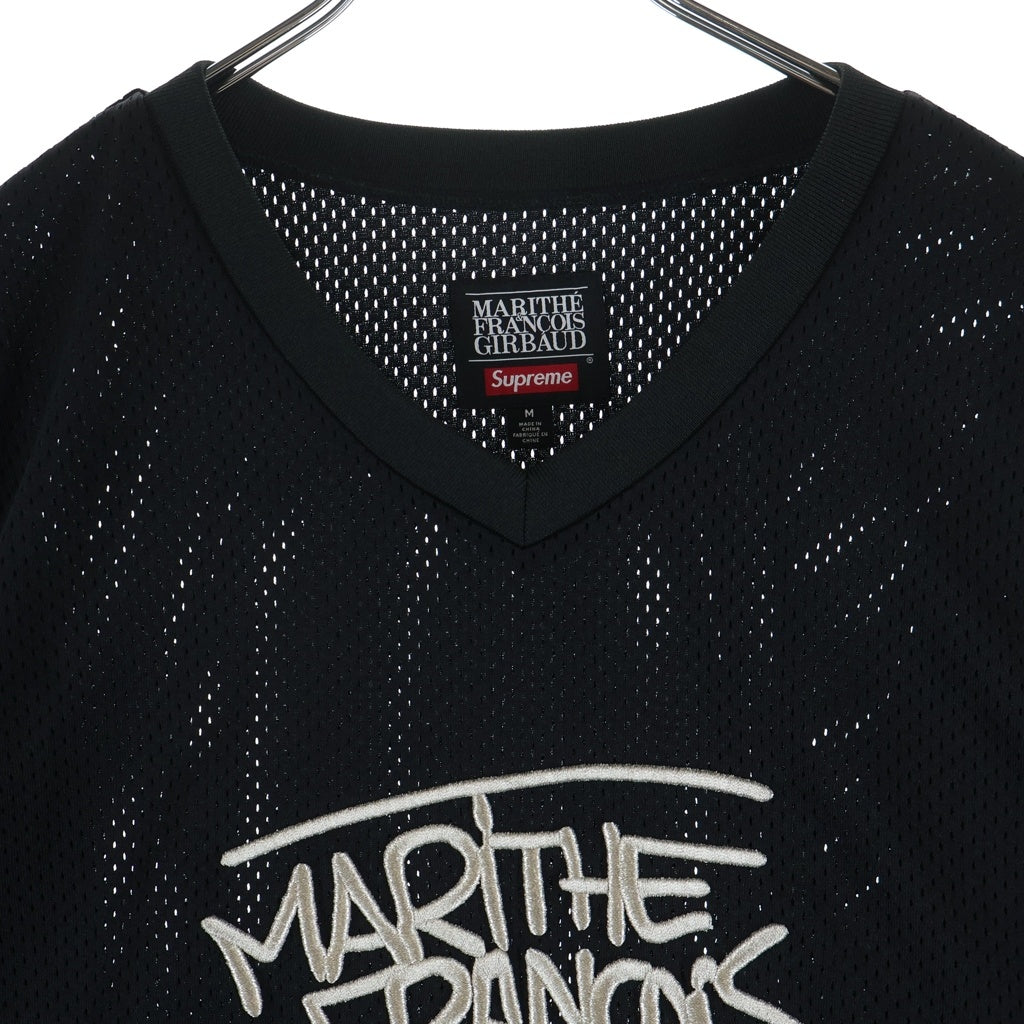 SUPREME(シュプリーム) 25SS×Marithe+Francois Girbaud Hockey Jersey マリテ フランソワ ジルボー ホッケージャージ長袖Tシャツ ブラック