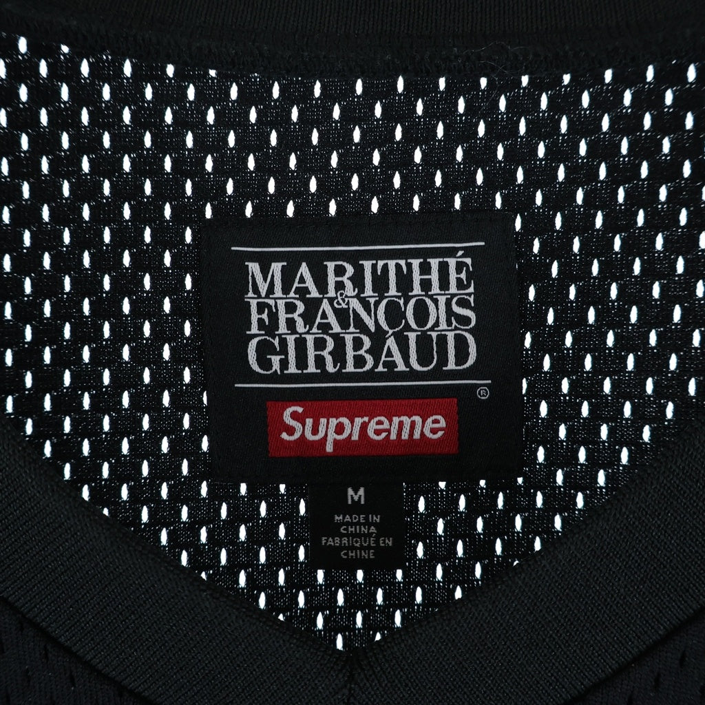 SUPREME(シュプリーム) 25SS×Marithe+Francois Girbaud Hockey Jersey マリテ フランソワ ジルボー ホッケージャージ長袖Tシャツ ブラック