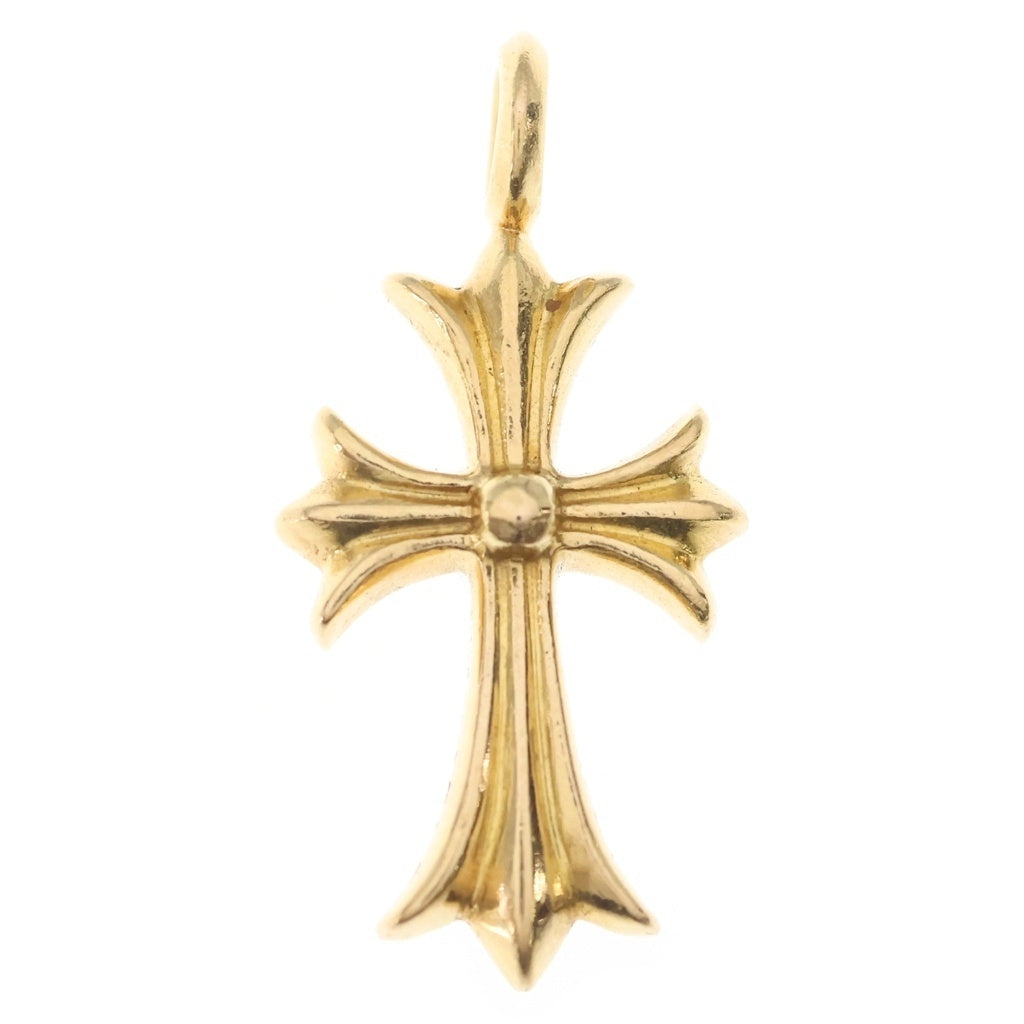 CHROME HEARTS(クロムハーツ) 22K TNY CRSF P/DIA タイニーファットクロス PAVEダイヤ ペンダントトップ ゴールドBCA033