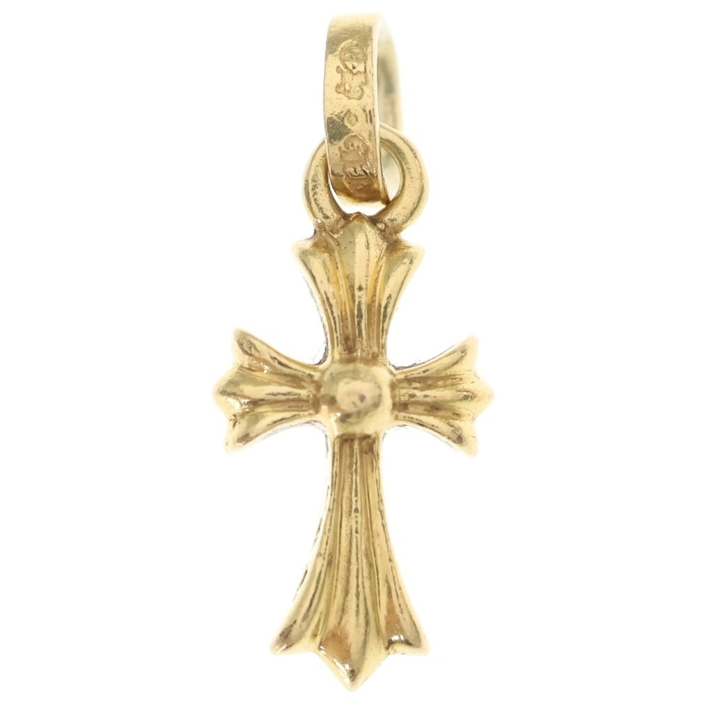CHROME HEARTS(クロムハーツ) 22K CRS BBYFAT ベイビーファットクロス ペンダントトップ ゴールドBCA037