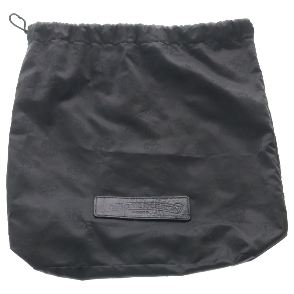 CHROME HEARTS(クロムハーツ) THE NIGHT Leather Hand Bag ザ・ナイト レザーミニハンドバッグ ブラック レディース