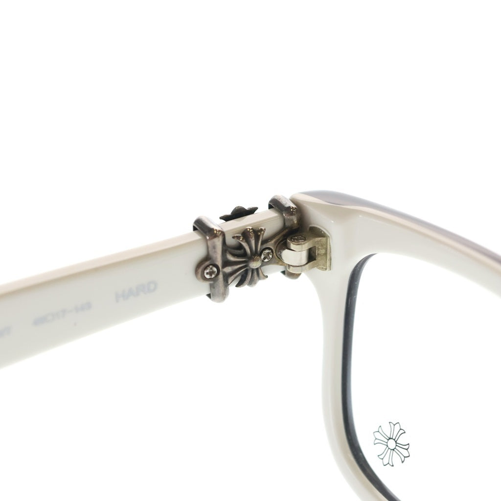 CHROME HEARTS(クロムハーツ) サイドCHプラスモチーフサングラス 9ロ17-143 ブラック ホワイト