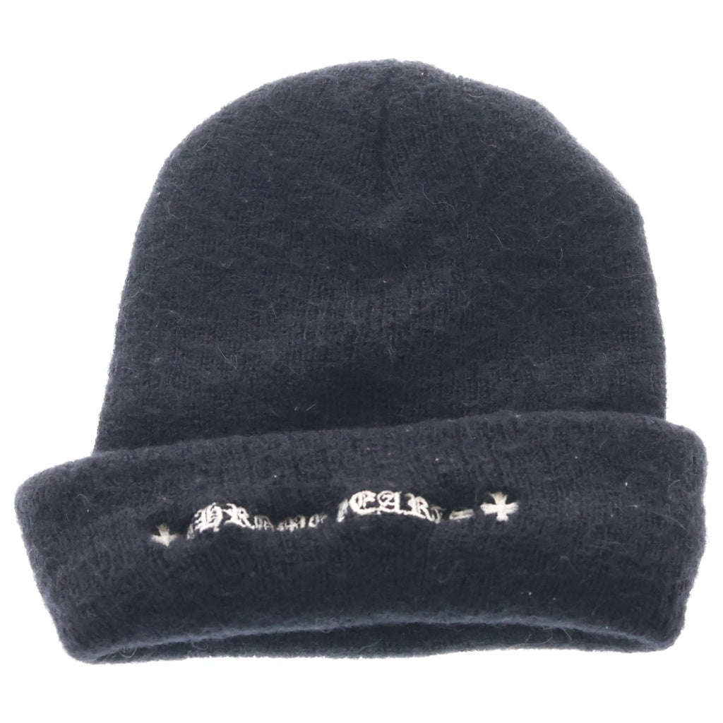 CHROME HEARTS(クロムハーツ) WATCH CAP ワッチキャップ CHプラス刺繍 ニットビーニー 帽子 ブラック