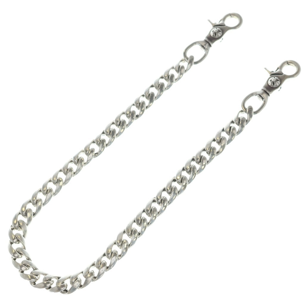 CHROME HEARTS(クロムハーツ) CLASSIC EX LONG-T/2クリップエクストラロングクラシック ウォレットチェーン シルバー