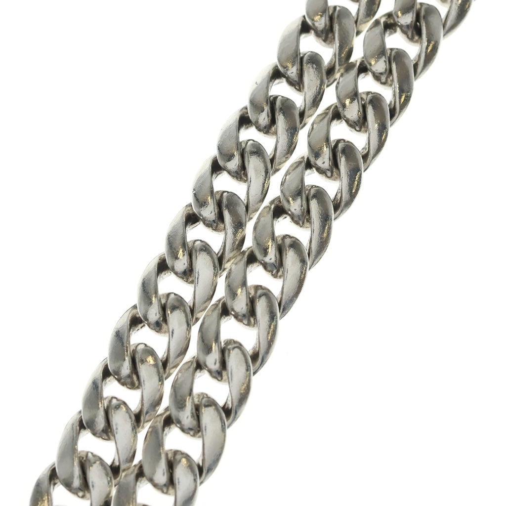 CHROME HEARTS(クロムハーツ) CLASSIC EX LONG-T/2クリップエクストラロングクラシック ウォレットチェーン シルバー
