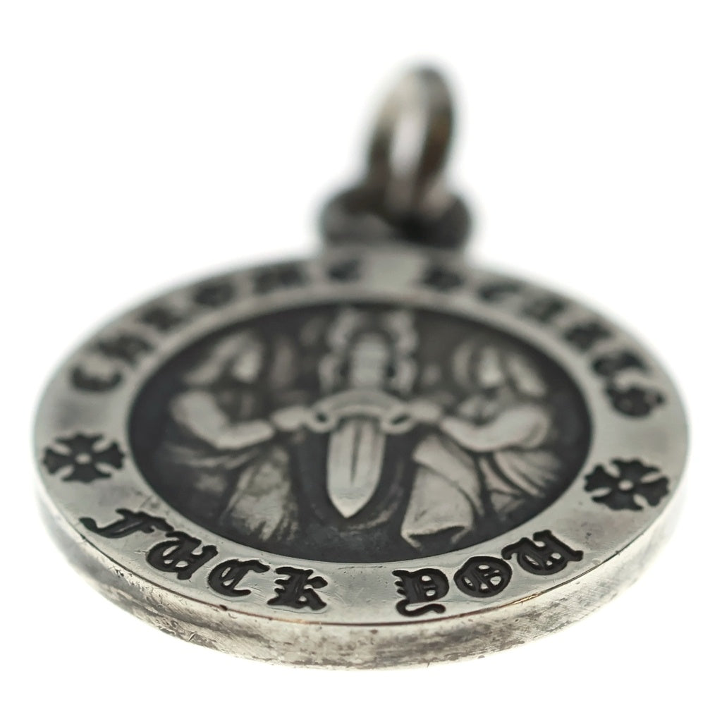 CHROME HEARTS(クロムハーツ) CHRM ANGL MDL V1 エンジェルメダルチャーム ペンダントトップ シルバーBCA229
