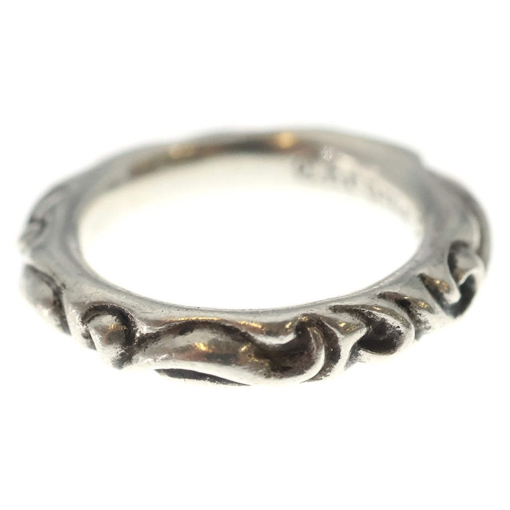 CHROME HEARTS(クロムハーツ) SCRL BAND スクロールバンド リング シルバー BCA351