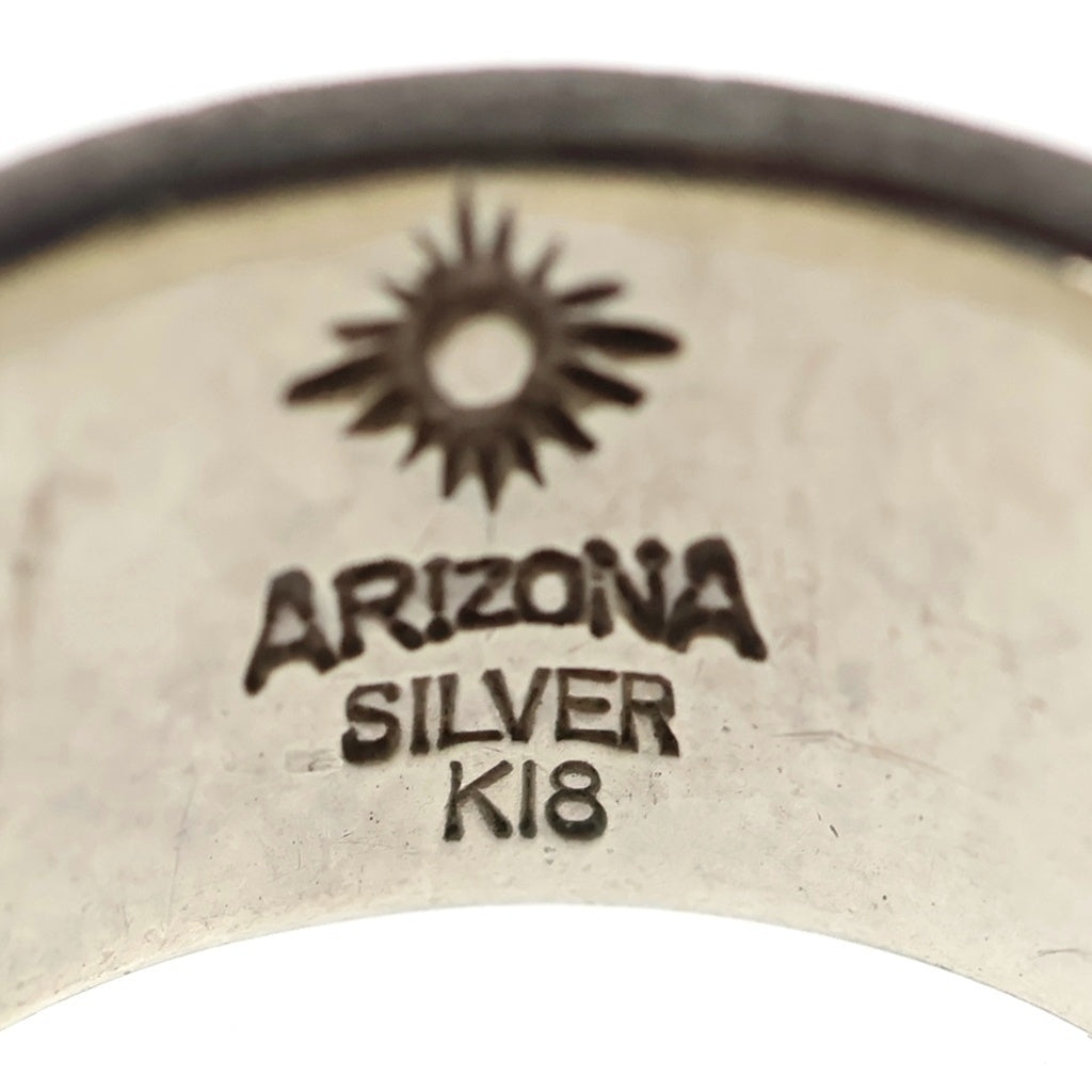 ARIZONA FREEDOM(アリゾナフリーダム) 平打ちリング R-36b シルバーゴールド