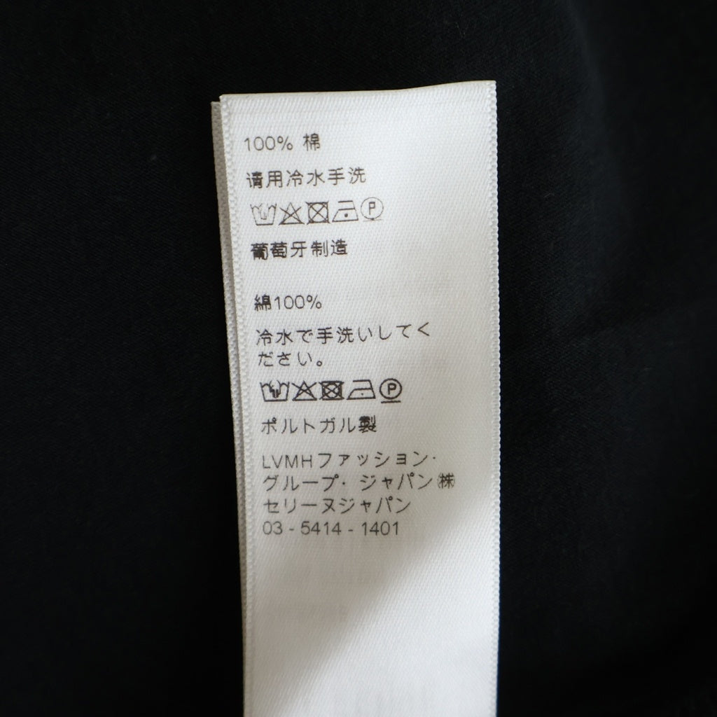 CELINE(セリーヌ) 19SS ルーズロゴプリント半袖Tシャツ カットソー X008375E ブラック