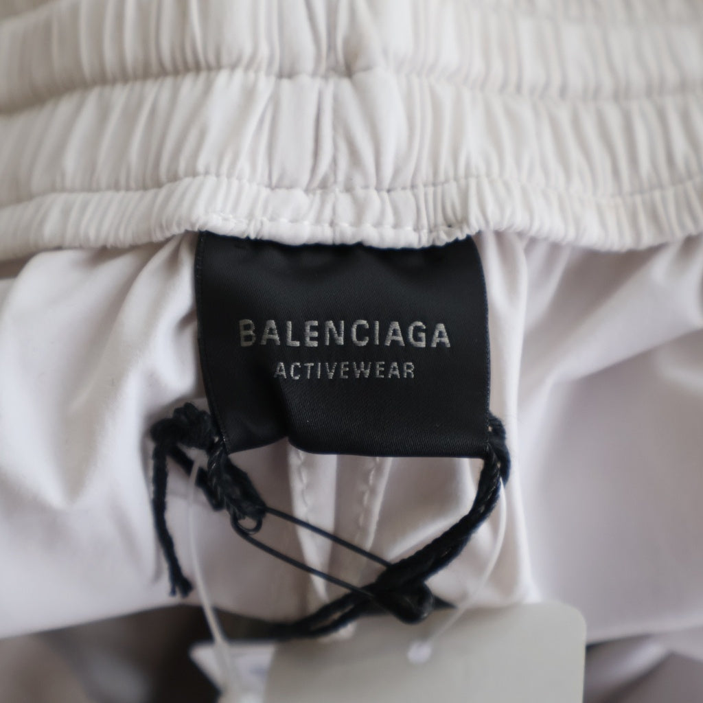BALENCIAGA(バレンシアガ) 24AW Activewear Stretch Shorts アクティブウェアストレッチショーツ ハーフパンツ 794784 TQO35 ホワイト