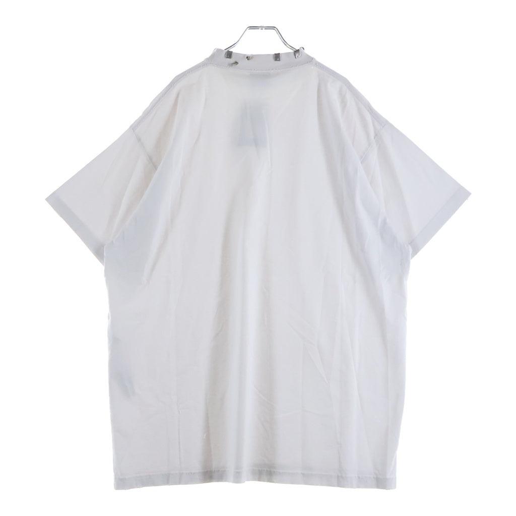 BALENCIAGA(バレンシアガ) 23AW Pierced T-shirt Oversized ピアスオーバーサイズ半袖Tシャツ カットソー 761460 TPVD4 ホワイト