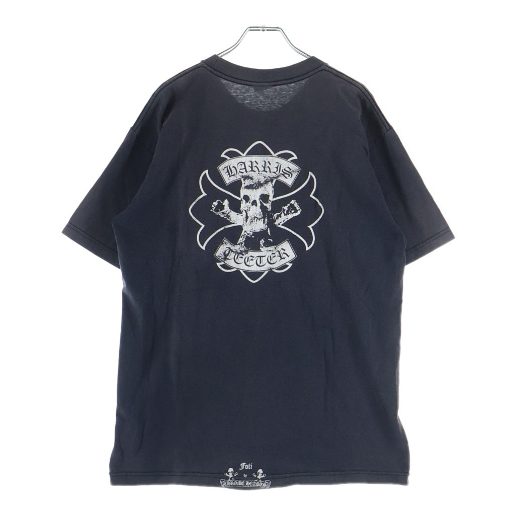 CHROME HEARTS(クロムハーツ) OLD CH FOTI PRINT TEE フォティプリント 半袖Tシャツ カットソー ブラック